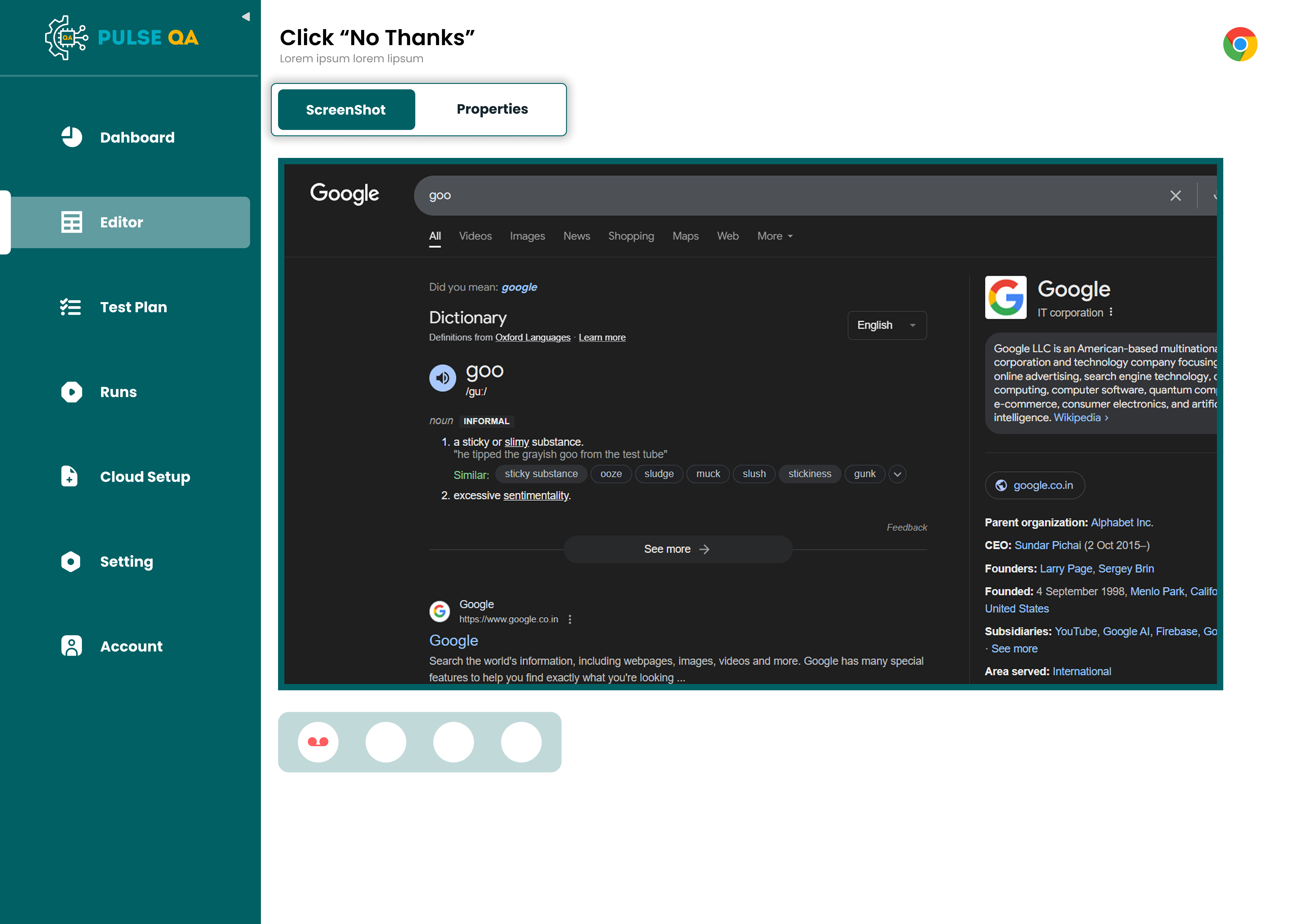 Pulse QA UI 5